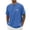 Blue, variant on FUZHIQ Mens T Shirt Comfort Loose Fit Crew Neck Streetwear Tee Cool Basic Tees Undershirts for Men,XL