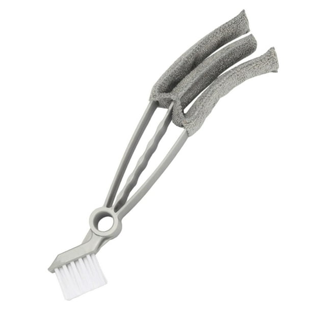Herramienta de limpieza para persianas venecianas y rejillas de ventilación del aire acondicionado.Cepillo lavable para eliminar el polvo y limpiar huecos.Herramienta de limpieza multisuperficie