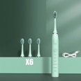 thumbnail image 2 of Electric Toothbrush Powerful Sonic Cleaning Rechargeable Waterproof Toothbrush For Kids Children, 2 of 2