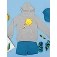 thumbnail image 3 of Sun Melting An Ice Cream Hoodie Juniors -Image by Shutterstock,  Large, 3 of 4