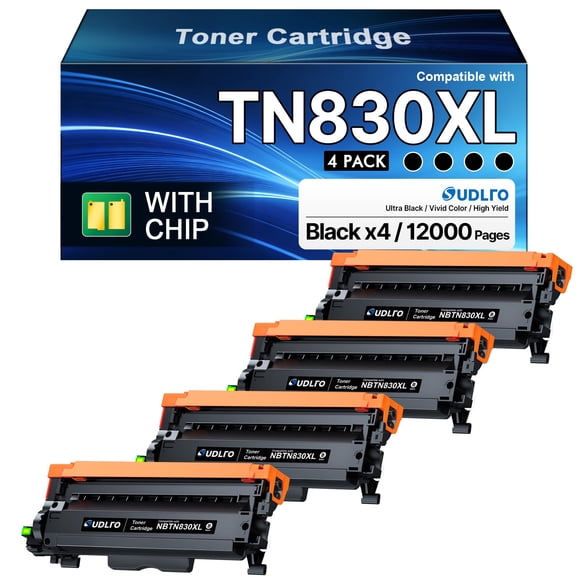 Cartucho de tóner SUDLTO TN830XL de repuesto para Brother TN830