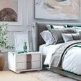 thumbnail image 6 of Evelyn&Zoe Modern Metal Table Lamp with Clear Glass Shade, 6 of 8