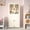 small wardrobe, variant on Portable Wardrobe Closet Storage Organizer for Clothes,Clothes Dresser, Magnetic Doors with 4 Cubes & Hanging Rod,10 pcs hangers , boys and girls   Wardrobe Storage Cabinet,White