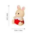 thumbnail image 2 of 10pcs Mini Rabbit Adornment Lovely Easter Rabbit Decor Cartoon Rabbit Adornment, 2 of 7