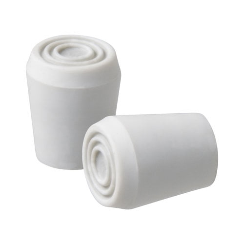 Mainstays 4pk Spring Spring Tension Rod Rubber Ends, White