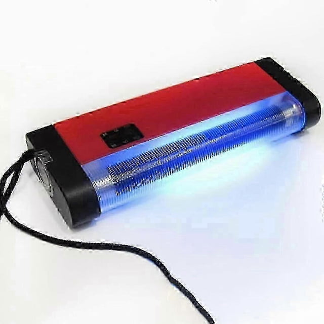 254nm & 365nm UV Lamp for Fluorescent Stamps & Banknotes Detection