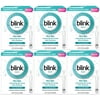 6 Pack - Blink Tears Dry Eye Lubricating Eye Drops Mild-Moderate 0.01 fl oz 25 Sterile Single-Use Vials