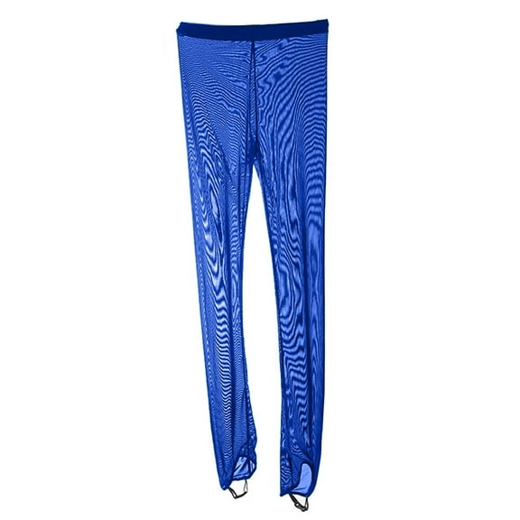 LIUHUO Ice Skating Mesh Tights Girls Women Stretchy Trousers Competition Performance Leggings