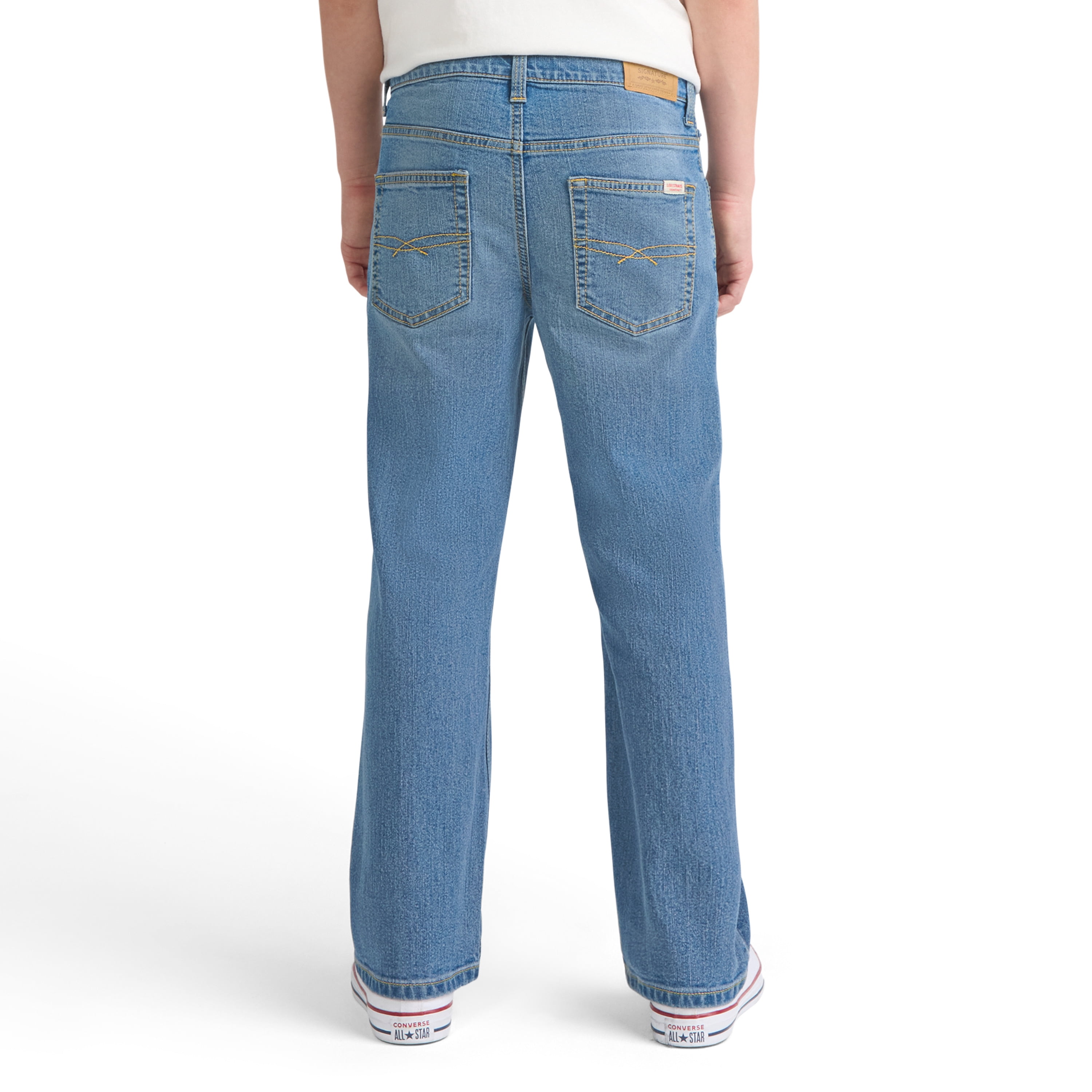 Levi Strauss Signature Boys Bootcut Jean, Size 4-18