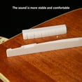 thumbnail image 4 of Shengyu 2 Pieces Acoustic Guitar Saddle Bone Blank Stringed Beginner Training, 4 of 6