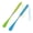 Green-Blue, variant on Black Adjustable Shoe Horn, Stainless Steel Long Handle Shoe Helper, Retractable Boot Aid With Non-Slip Grip And Hanging Loop For Seniors And Pregnant Women, Extends 11.8In To 28In
