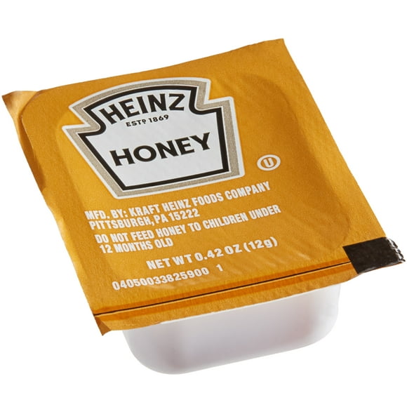 Heinz 0,5 oz Portion de Miel Tasses - 200/boîte