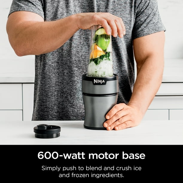 Ninja® BN300WM 600-Watt Personal Blender, Dishwasher-Safe To-Go Cup - Walmart.com