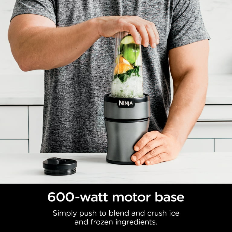 Ninja Nutri-Blender Bn300wm 600-Watt Personal Blender, 1 Dishwasher-Safe To-Go Cup