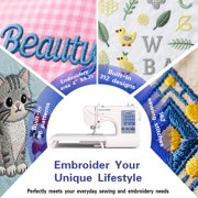 WONYO ES5 Embroidery Machine 4x9.25 Area, 7 Touch Screen with kit