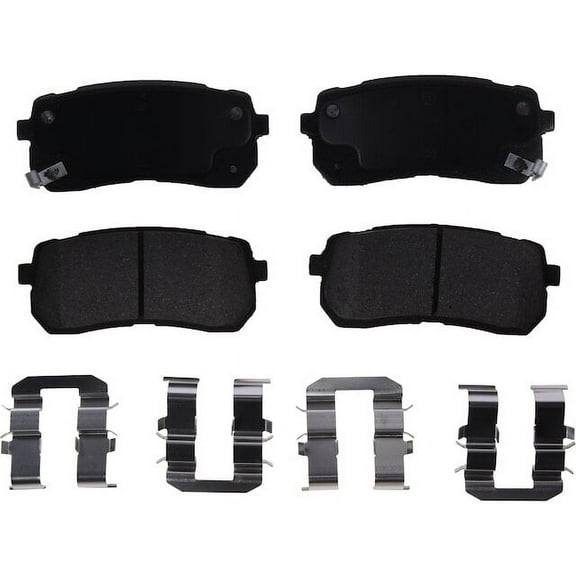 Rear Brake Pad Set - Compatible with 2007 - 2012 Hyundai Veracruz 2008 2009 2010 2011