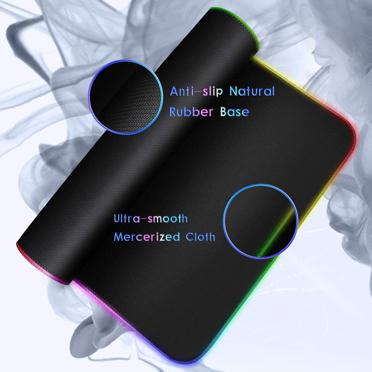 Somnr Extended RGB Gaming Mouse Pad 35.4x15.7 Inches photo 6