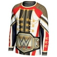 thumbnail image 2 of Men's ProSphere Cody Rhodes Entrance Coat Undisputed Championship Long Sleeve T-Shirt, 2 of 3