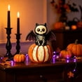 thumbnail image 2 of Halloween Ghost Decor, Wooden Table Centerpieces Halloween Decorations Indoor Cute Trick Or Treat Candy Sign Blocks for Home Shelf Party C, 2 of 6