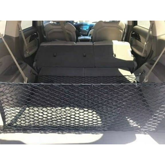 EACCESSORIES EA Trunk Organizer Cargo Net for Honda Pilot 2016-2023 – Envelope & Floor Style Cargo Nets for SUV – Premium Mesh Car Trunk Organizer Vehicle Carrier Storage – Compatible with Honda Pilot
