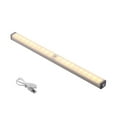thumbnail image 2 of CNKOO LED Light Bar Closet Cabinet Wall Lighting Human Body Sensor Small Night Lamp  Warm Light  210mm, 2 of 10