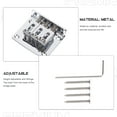 Bass Bridge Guitar Bridge with 4 Screws Bass Guitar Bridge Box Guitar