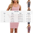 thumbnail image 3 of ICHUANYI Cotton Nightgowns for Women Sleeveless Night Shirts Tank Sleepwer Solid Color Scoopneck Short Sleepshirt, 3 of 9