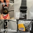 thumbnail image 4 of Enthusiast Gear Dry Bag Cooler Tote Collapsible Insulated with Side Pocket Holds 20 Cans Grey 20L, 4 of 7
