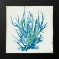 thumbnail image 2 of Wilson, Aimee 20x20 Black Modern Framed Museum Art Print Titled - Blue Coral II, 2 of 5