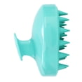 thumbnail image 4 of Cepillo masajeador de cuero cabelludo de silicona verde para una experiencia de lavado del cabello vigorizante, 4 of 8