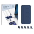 thumbnail image 4 of 1~7PCS Magnet Cable Winder Adhesive Silicone USB Cable Fixer Organizer Solid Color Cable Holder Line Charger Clip for Desk Gray Single 4pcs, 4 of 6