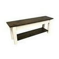 thumbnail image 5 of LILLIAN HOMESTEAD BENCH WITH SHELF-54, 5 of 5