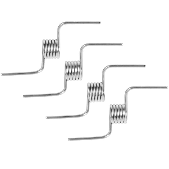 LEORX Enhanced Durability Fridge Divider Door Spring 4pcs Replacement Parts Spring For