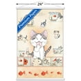 thumbnail image 3 of Chi Cat Wall Poster with Wooden Magnetic Frame, 22.375" x 34", 3 of 3