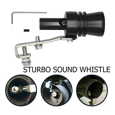 SL Turbo Sound Exhaust Whistler – Fake Blow Off Valve Simulator (L-Size, Universal)
