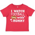 thumbnail image 3 of Inktastic I Watch Football with My Mommy Boys Toddler T-Shirt, 3 of 5