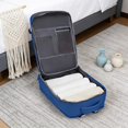 thumbnail image 4 of Travel Backpack, 45L Carry On with Laptop Compartment USB Port Waterproof(Blue-1,45x30x20cm), 4 of 5