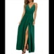 thumbnail image 3 of Vestido de Verano para Mujer, con Estampado Floral, Tirantes Finos, Informal, Bohemio, con Abertura para Playa, y Fluido. Verde XL, 3 of 5