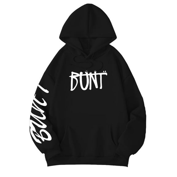 Bunt Logo Hoodie Unisex Hooded Sweatshirt Long Sleeve Tracksuit Pullover Coat