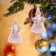 thumbnail image 3 of Adornos Navideños De Peluche Con Forma De Ángel Adornos Para El Árbol De Navidad Colgantes Para Regalo, 3 of 7