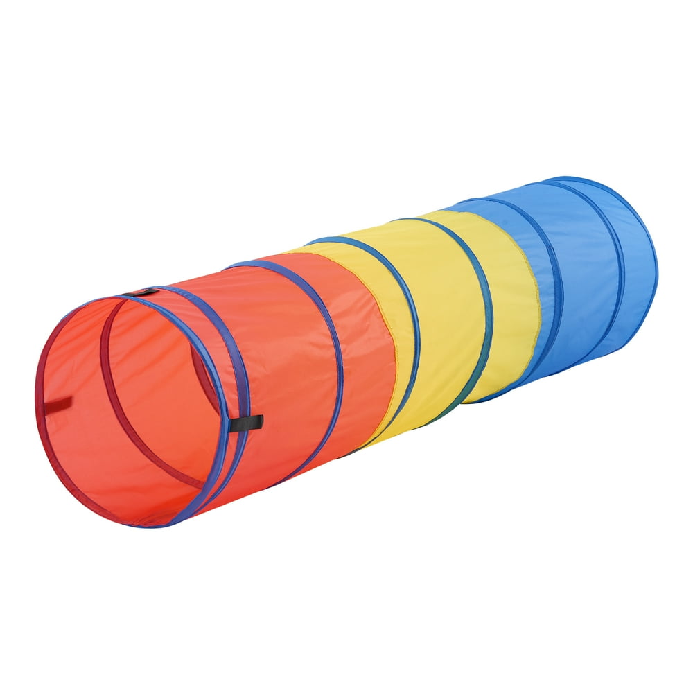 Spark. Create. Imagine. PopUp Play Tunnel, 6'