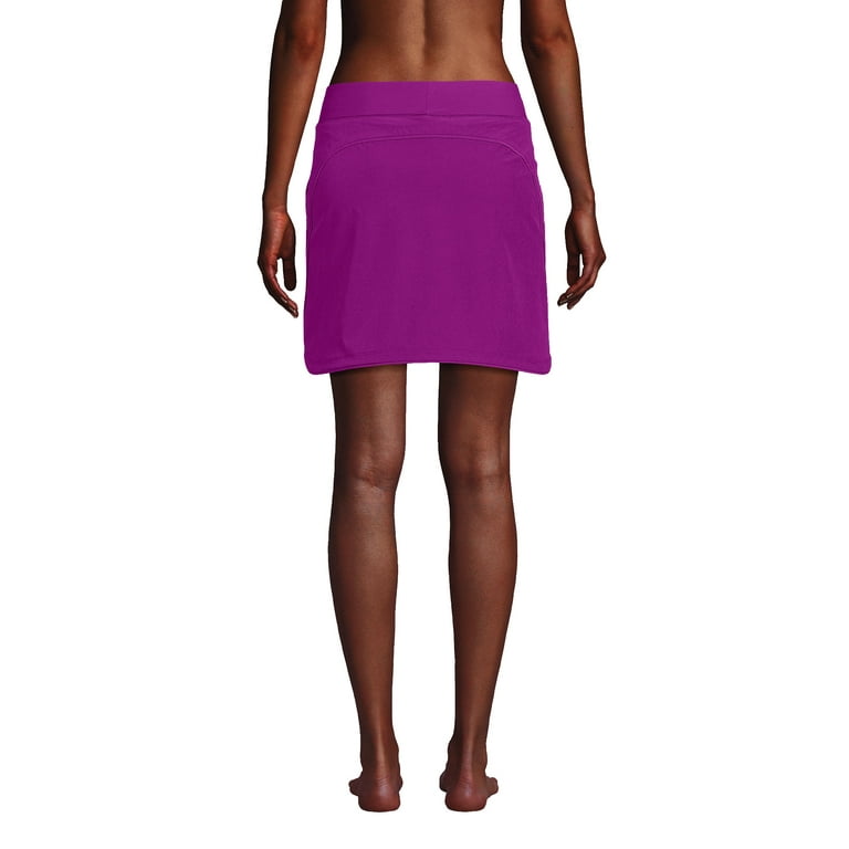 Lands End Women s Quick Dry Board Skort Swim Skirt Walmart