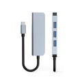 thumbnail image 1 of Hub USB 4 en 1, convertidor de estación de acoplamiento de alta velocidad para ordenador de transferencia de datos Universal profesional, Estaciones de acoplamiento para portátiles Puerto tipo c, 1 of 6