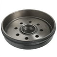 thumbnail image 5 of CCIYU Boat Trailer Brake Drum Kit 5-4.5 Bolt Circle Wheel Hub Kit 12 x 2 3500lb Axle 5 Bolt Lug Greased Bearings 14125A & 25580 Black, 5 of 6