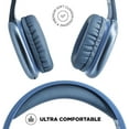 thumbnail image 6 of iJoy Ultra Wireless Over-Ear Bluetooth Headphones, Noise Canceling, Foldable Stereo Headset with Mic, Blue, 6 of 9