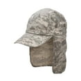 thumbnail image 2 of Top Headwear Vacation Flap Hat w/ Full Neck Cover - Digital Camo, 2 of 3