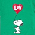 thumbnail image 3 of Peanuts - Snoopy Luv  - Toddler And Youth Short Sleeve Graphic T-Shirt, 3 of 6
