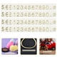 thumbnail image 2 of 20 etiquetas de precio en forma de cubo, ajustables, para mostrador de precios, 2 of 7