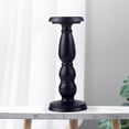 thumbnail image 3 of Black Iron Candlestick Pillar Candle Holder, Dining Table Decor, 3 Sizes Optional , L L, 3 of 7