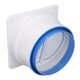 thumbnail image 4 of Kitchen Range Hoods Check Valve Automatic Anti Odor 1 Way Check Valve for 150 to 180mm Dia Pipe, 4 of 5